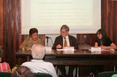 Regina Salgado Campos, Frank Lestringant e Beatriz Perrone-Moisés