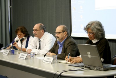Michel Wieviorka, Sérgio Adorno e Nadya Guimarães