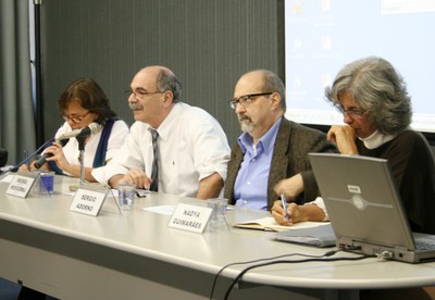 Michel Wieviorka, Sérgio Adorno e Nadya Guimarães
