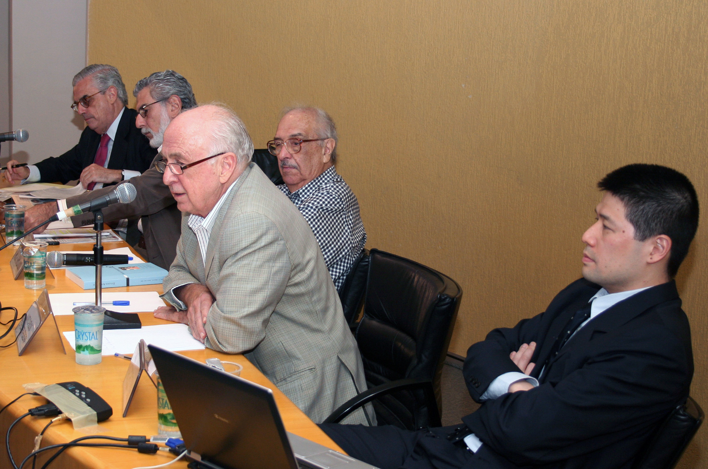 Geraldo Forbes, José Carlos Braga, Marco Antonio Coelho, Luiz Carlos Bresser Pereira e Marcelo Tsuji
