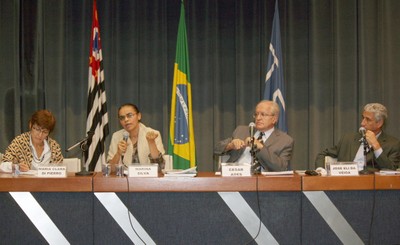Maria Clara Di Pierro, Marina Silva, César Ades e José Eli da Veiga