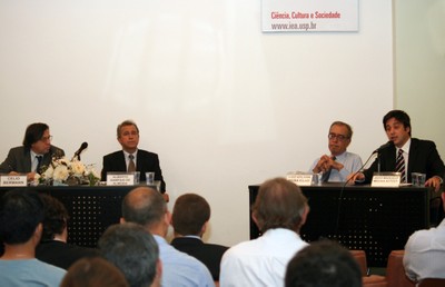Célio Bermann, Alberto Sampaio de Almeida, Luiz Gylvan Meira Filho e João Marcelo Medina Ketzer