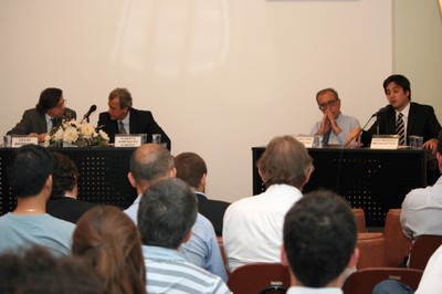 Célio Bermann, Alberto Sampaio de Almeida, Luiz Gylvan Meira Filho e João Marcelo Medina Ketzer