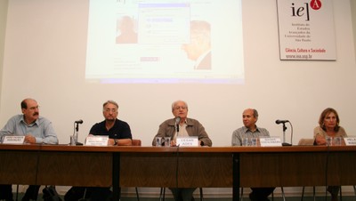João Vicente Assunção, Paulo Saldiva, César Ades, Wagner Costa Ribeiro e Helena Ribeiro