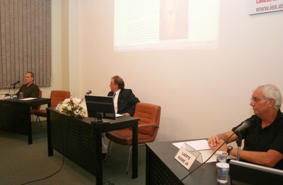 Marcelo Gleiser, Carlos Henrique de Mesquita e Leandro Sodré Jr.
