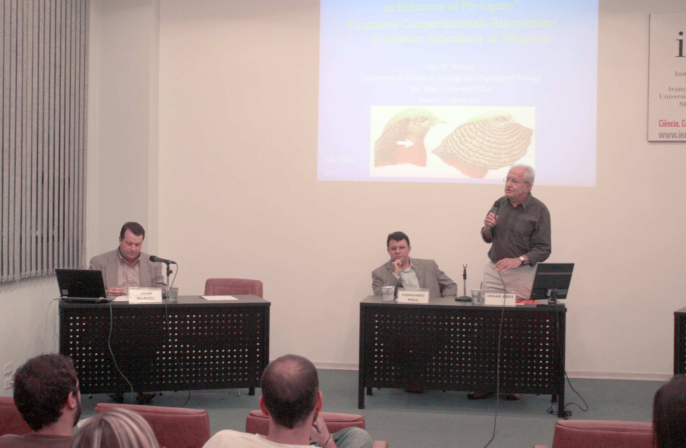 John W. Wenzel, Fernando Noll e César Ades