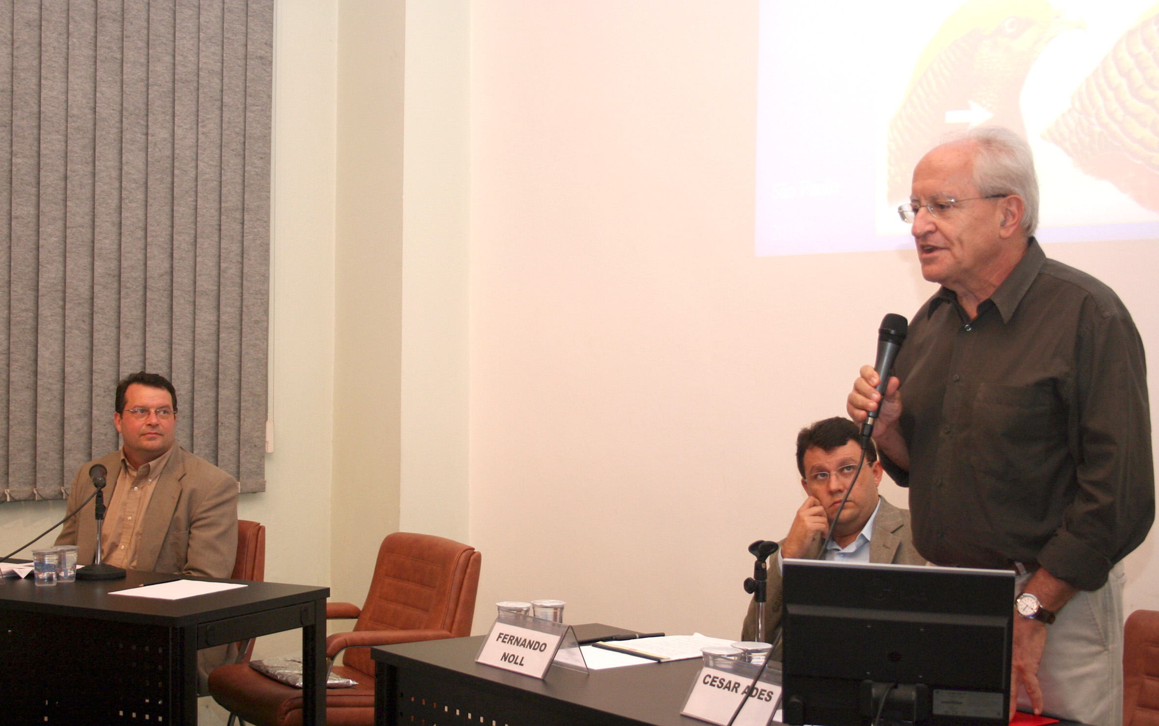 John W. Wenzel, Fernando Noll e César Ades