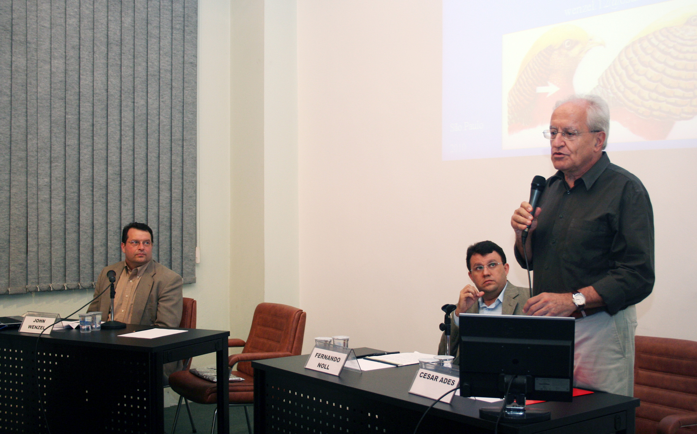 John W. Wenzel, Fernando Noll e César Ades