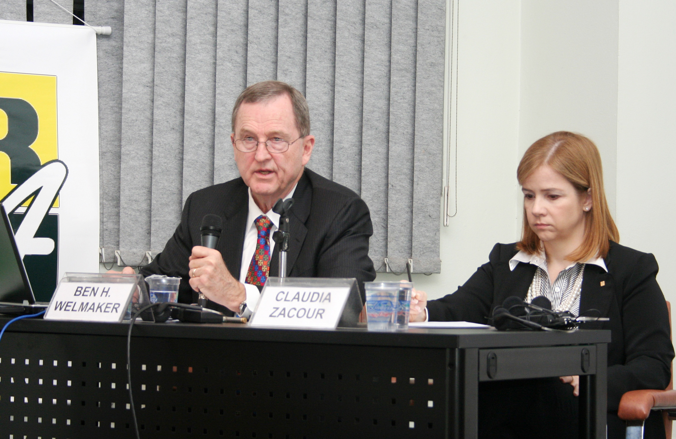 Ben H. Welmaker Jr e Claudia Zacour