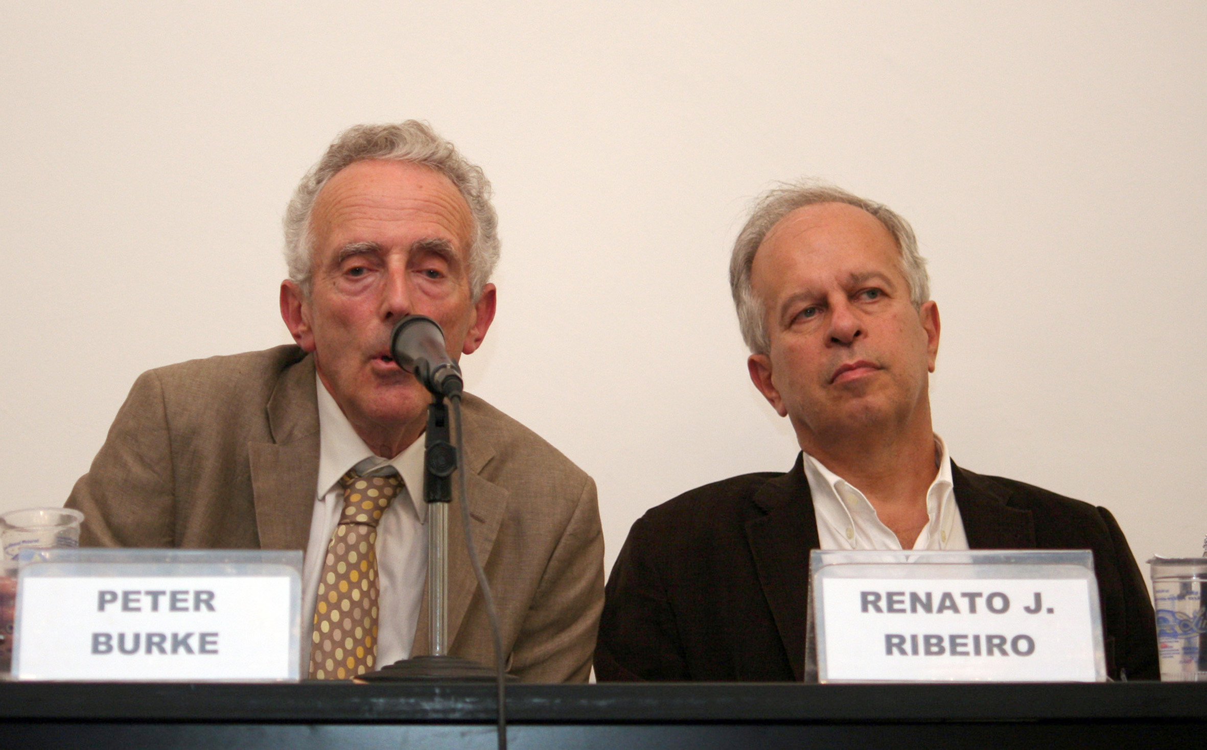 Peter Burke e Renato Janine Ribeiro