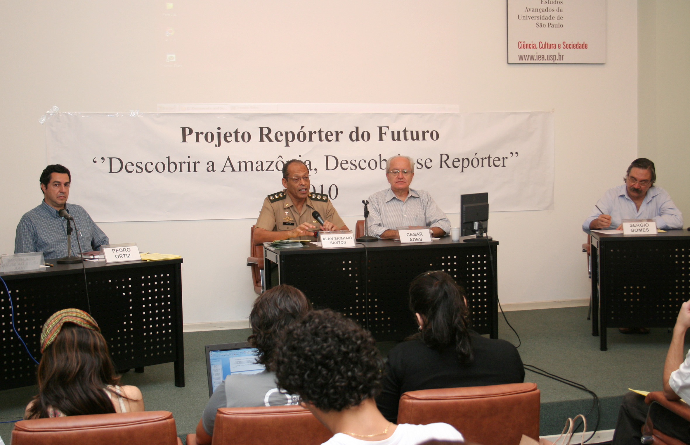 Pedro Ortiz, Alan Sampaio Santos, César Ades e Sérgio Gomes