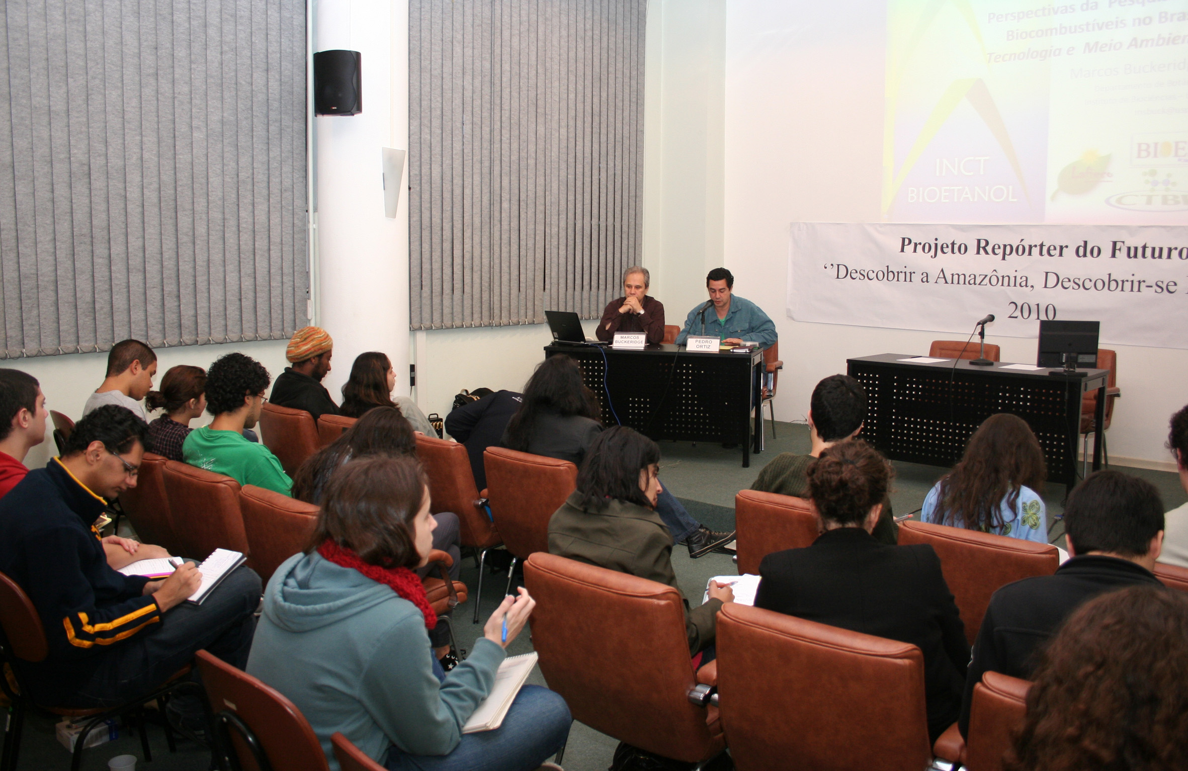 Marcos Silveira Buckeridge e Pedro Ortiz