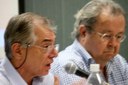 José Álvaro Moisés e Francisco Weffort