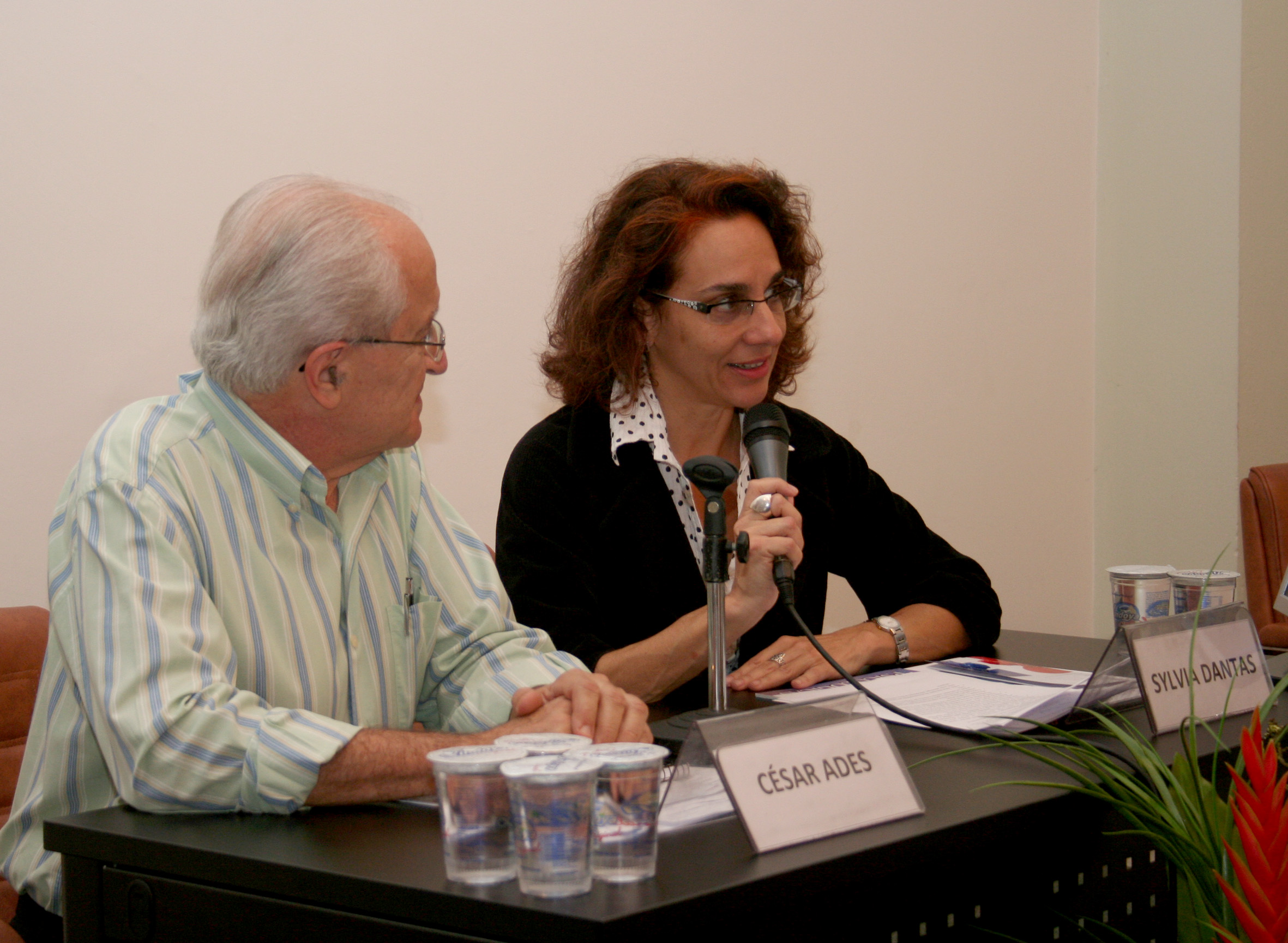 César Ades e Sylvia Duarte Dantas