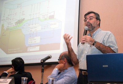 Carlos Roberto Azzoni, José Marengo e Paulo Artaxo