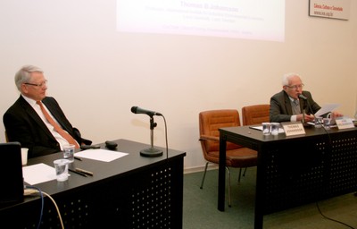 Thomas B. Johansson e José Goldemberg