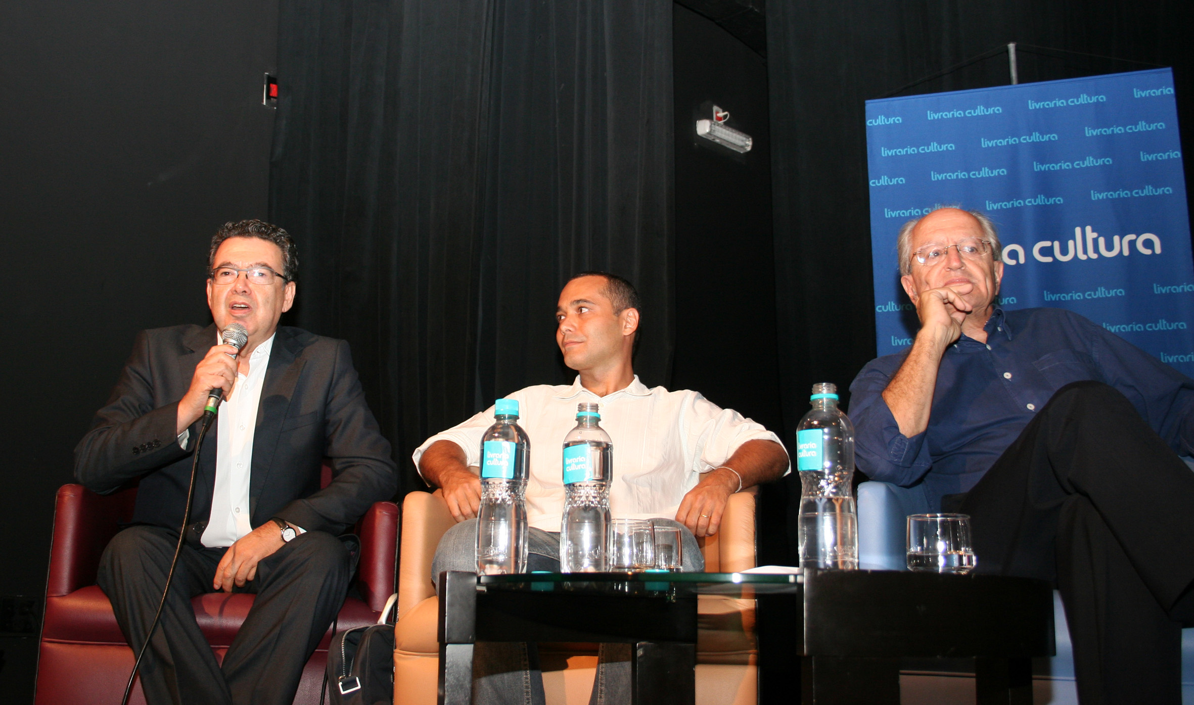 Rubens Naves, Sidarta Ribeiro e César Ades
