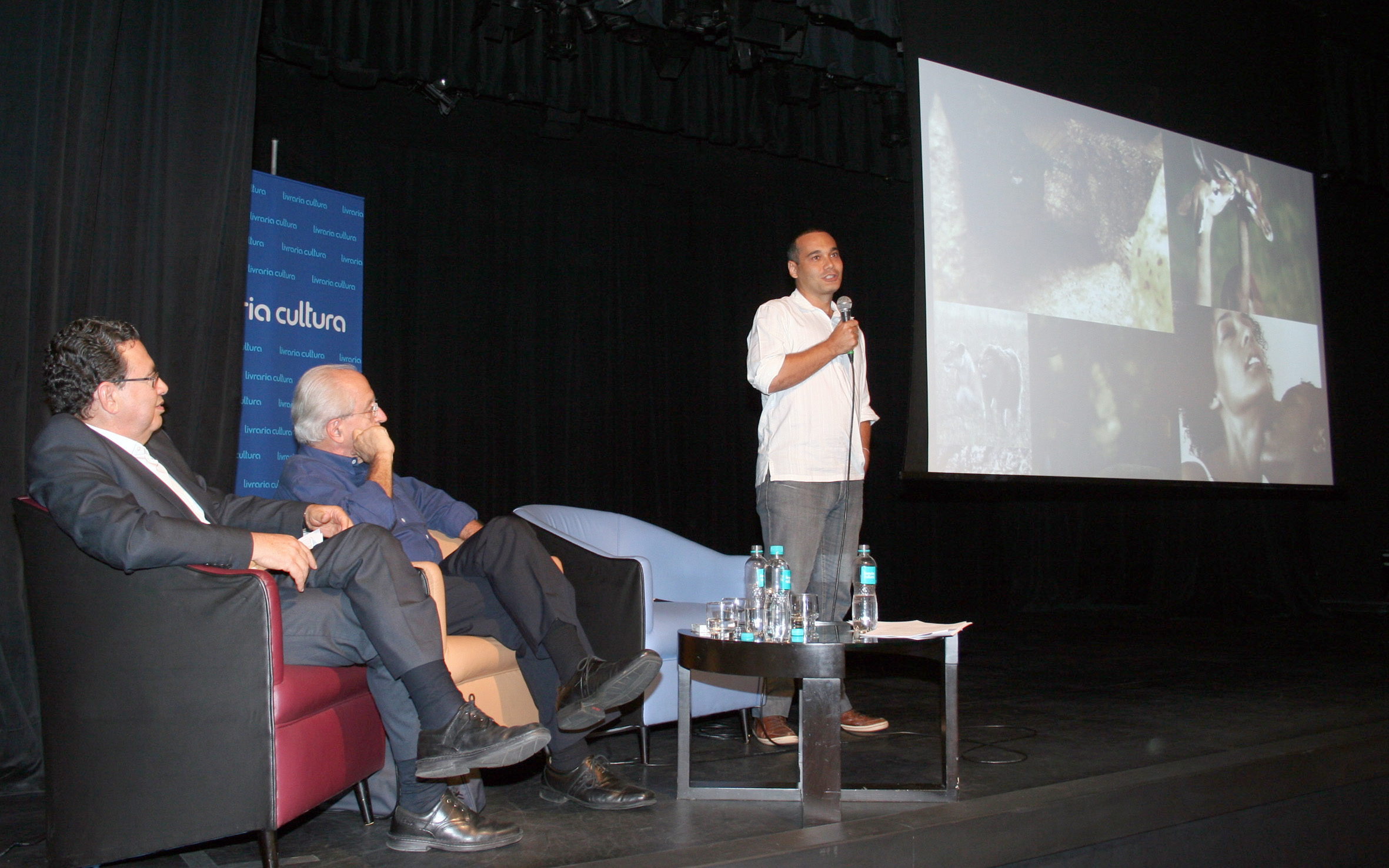 Rubens Naves, Sidarta Ribeiro e César Ades