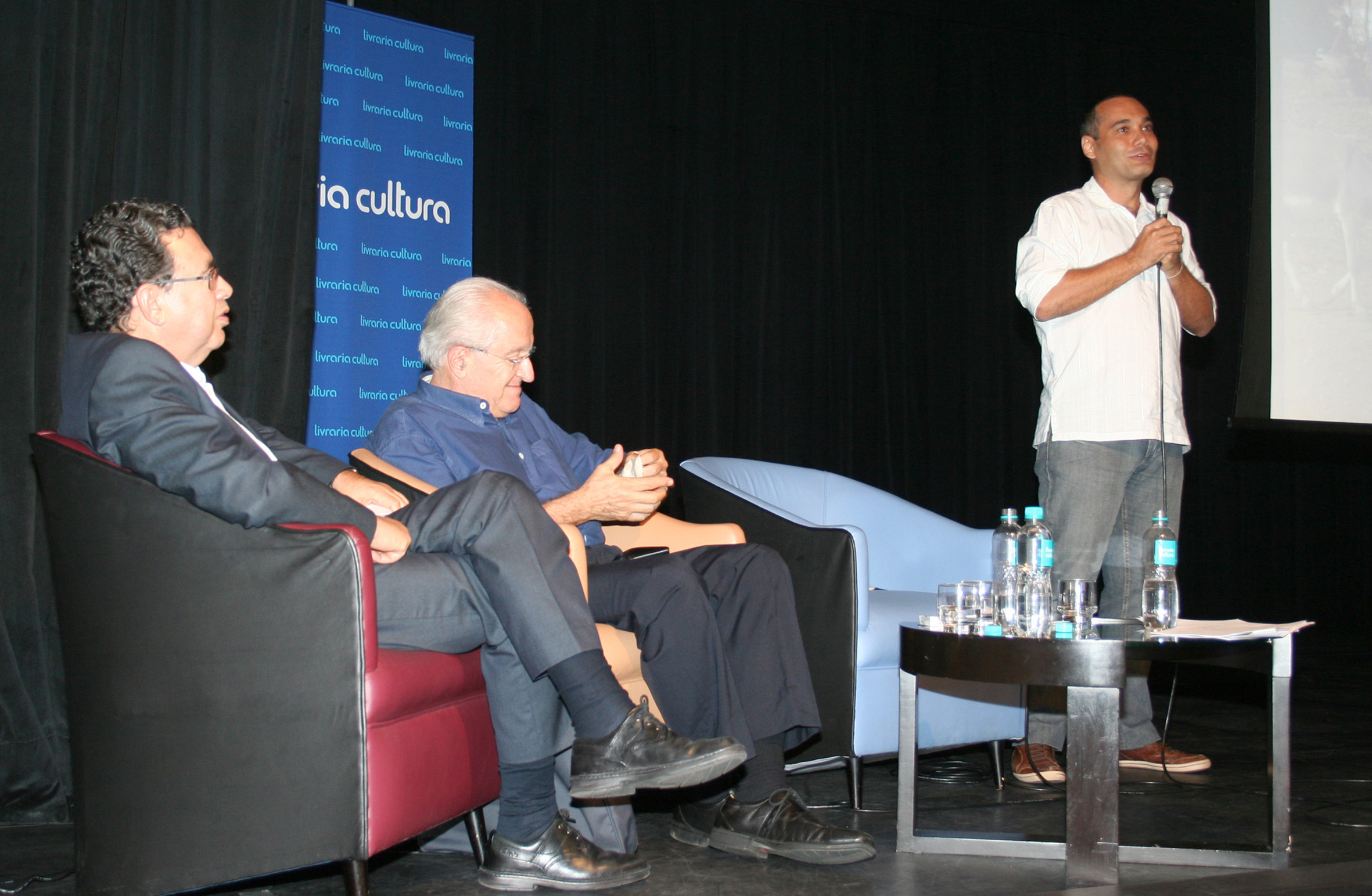 Rubens Naves, Sidarta Ribeiro e César Ades