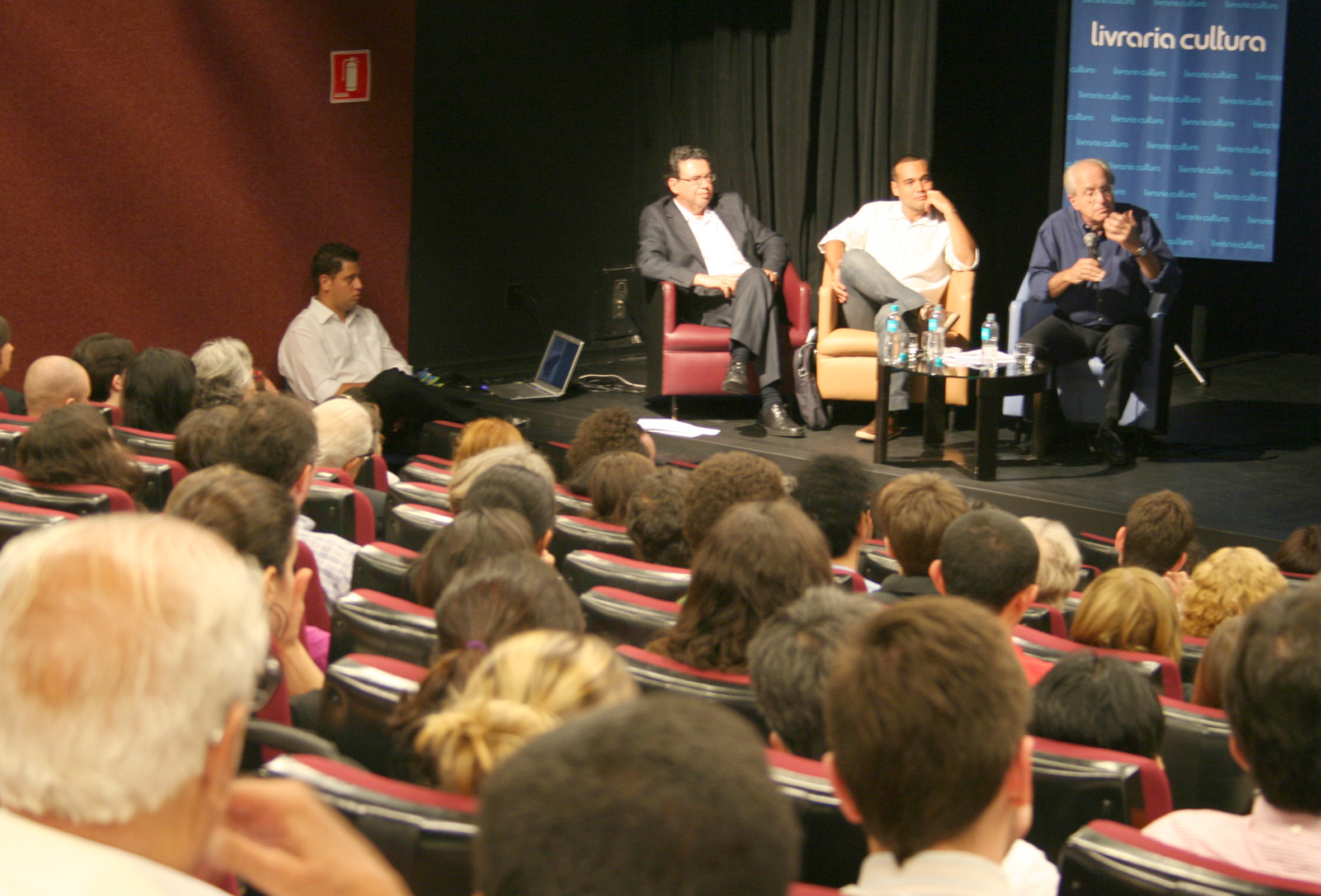 Rubens Naves, Sidarta Ribeiro e César Ades