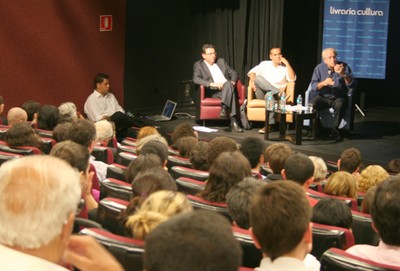 Rubens Naves, Sidarta Ribeiro e César Ades