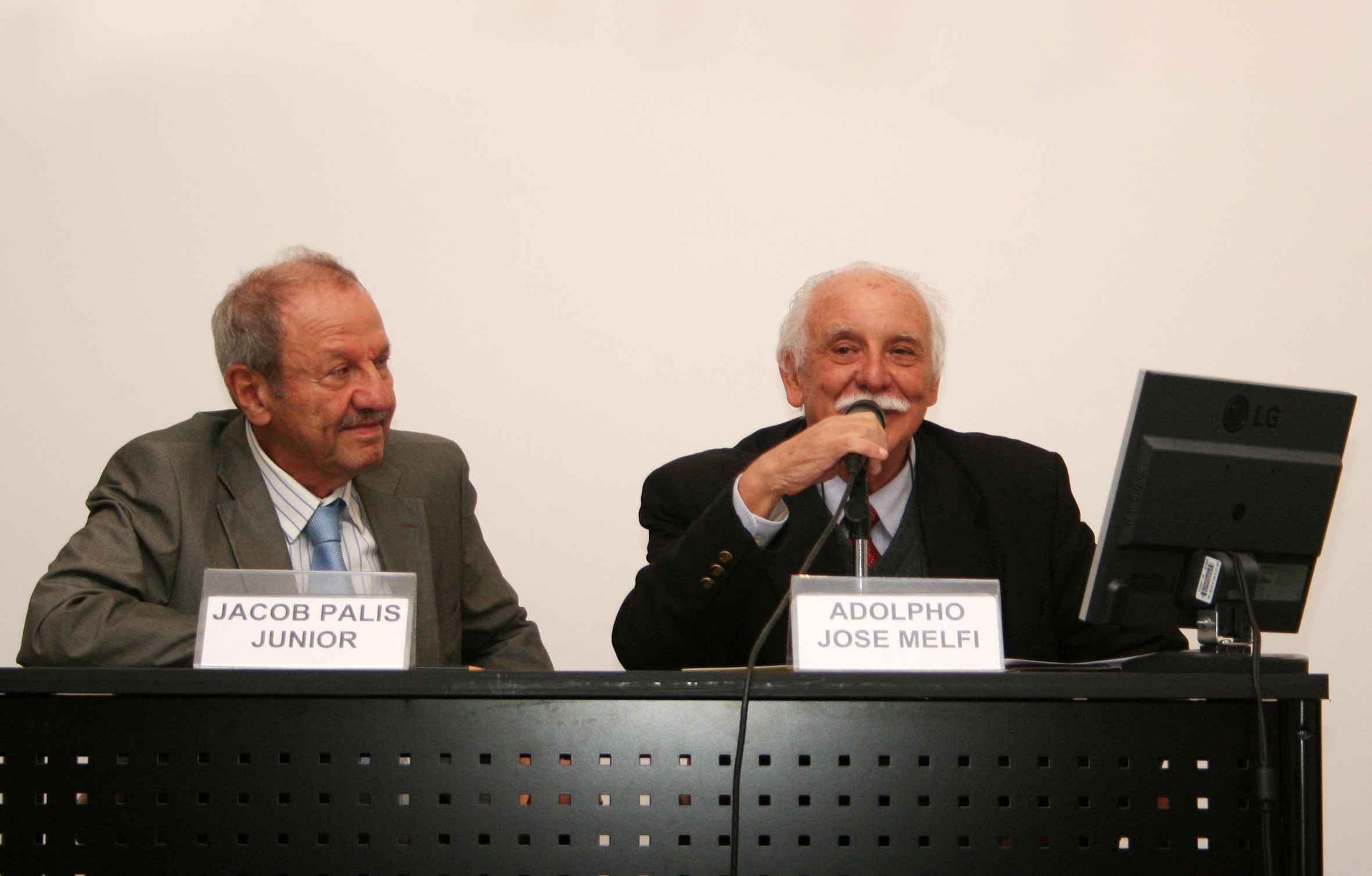 Jacob Palis Jr e Adolpho José Melfi
