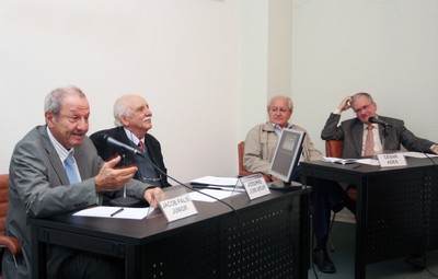 Jacob Palis Jr, Adolpho José Melfi, César Ades e Marco Antonio Zago