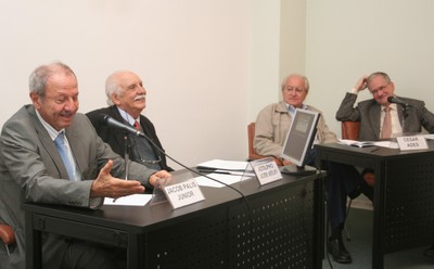 Jacob Palis Jr, Adolpho José Melfi, César Ades e Marco Antonio Zago