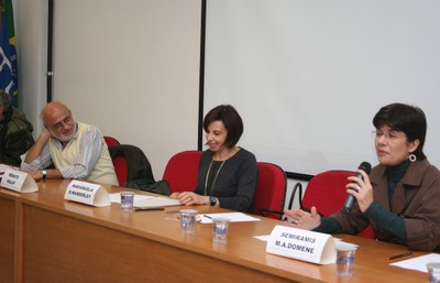 Renato Maluf, Mariângela Belfiore Wanderley e Semíramis Martins Alvarez Domene