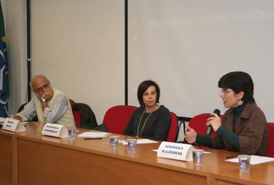 Renato Maluf, Mariângela Belfiore Wanderley e Semíramis Martins Alvarez Domene