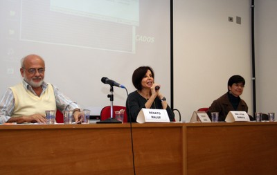 Renato Maluf, Mariângela Belfiore Wanderley e Semíramis Martins Alvarez Domene