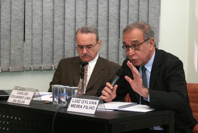 Carlos Eduardo Lins da Silva e Luiz Gylvan Meira Filho