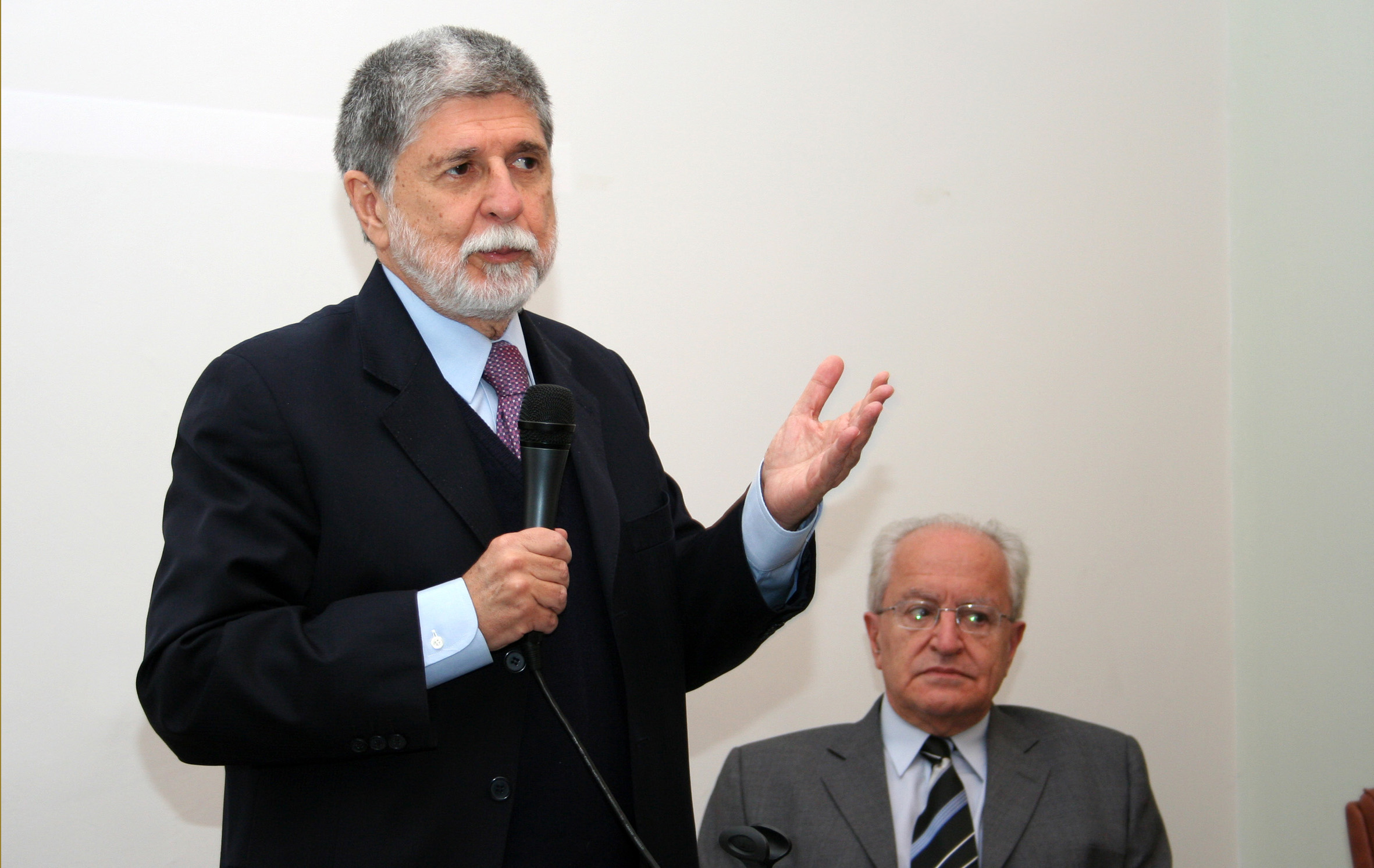 Celso Amorim e César Ades