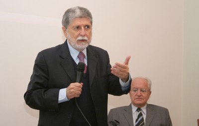 Celso Amorim e César Ades