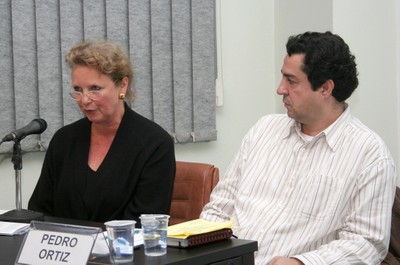 Maritta Koch-Wesser e Pedro Ortiz