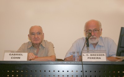 Gabriel Cohn e Luiz Carlos Bresser-Pereira