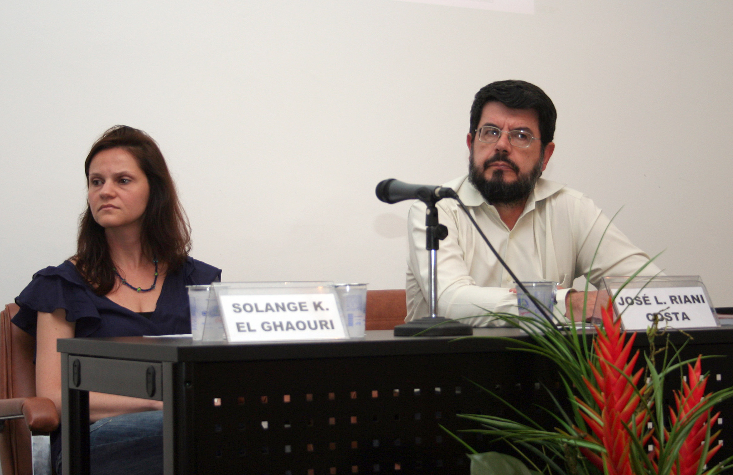 Solange Kanso El Ghaouri e José Luiz Riani Costa