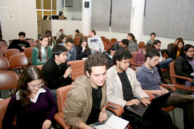 Alunos do curso