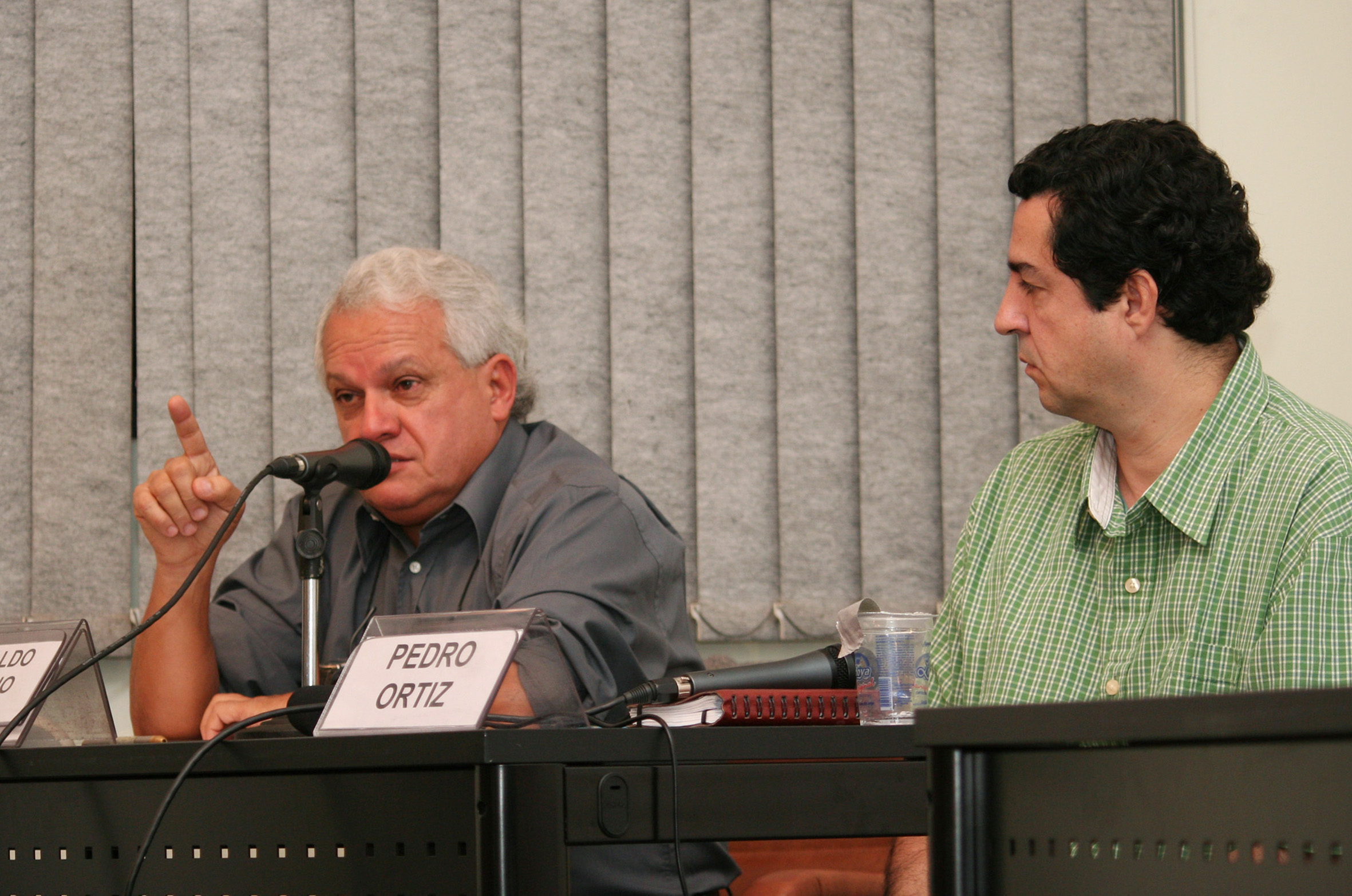 Ariovaldo Umbelino de Oliveira e Pedro Ortiz