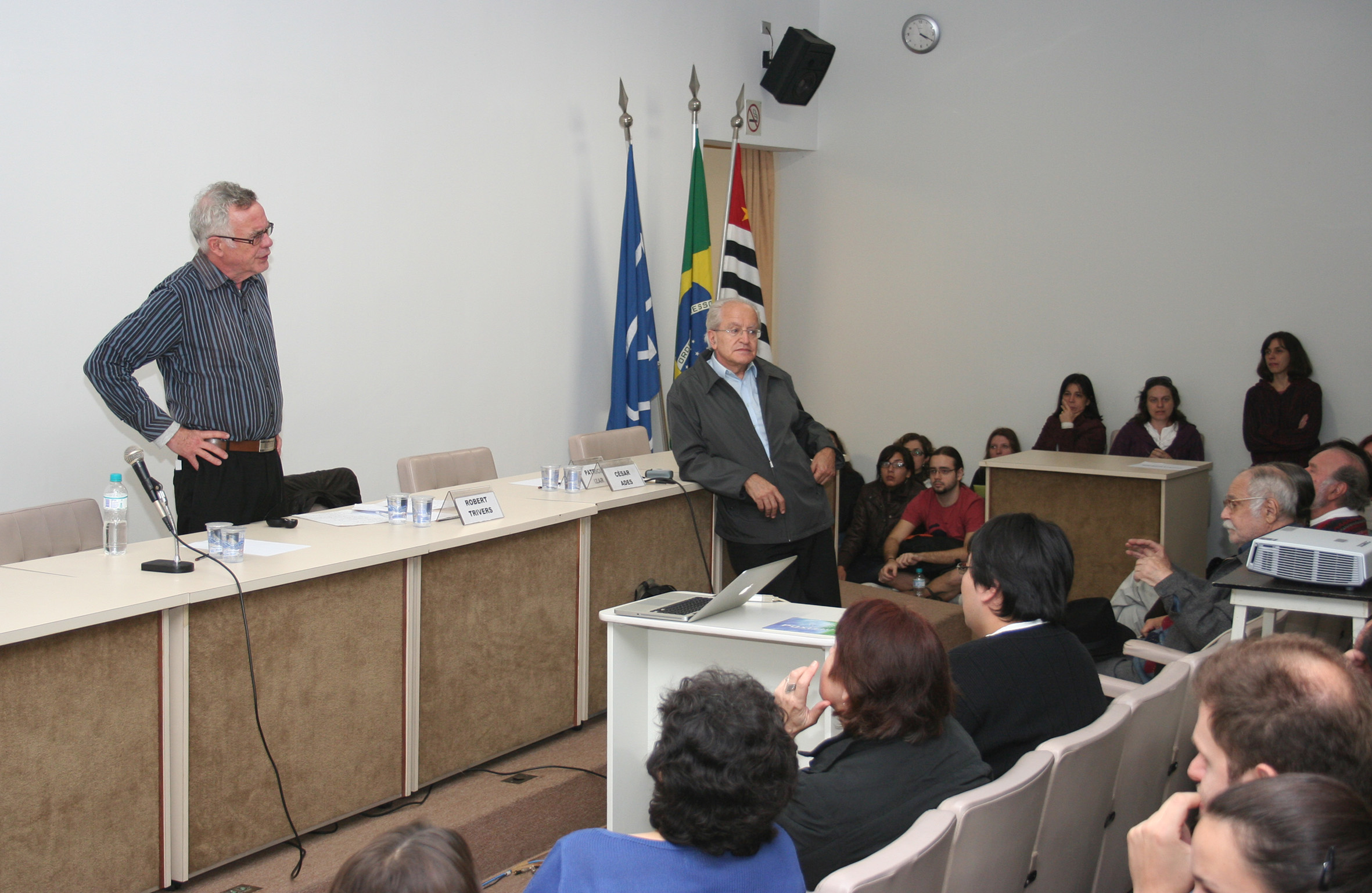 Robert Trivers e César Ades
