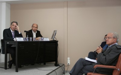 Fábio Feldmann, Wagner Costa Ribeiro e César Ades 
