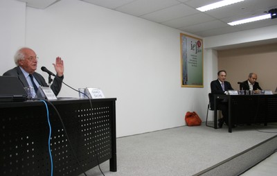 Ignacy Sachs, Fábio Feldmann e Wagner Costa Ribeiro