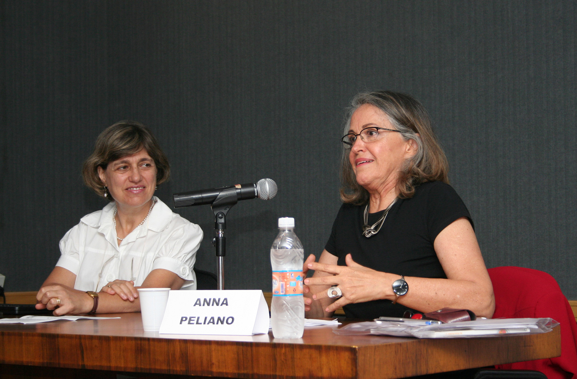 Ana Lydia Sawaya e Anna Peliano