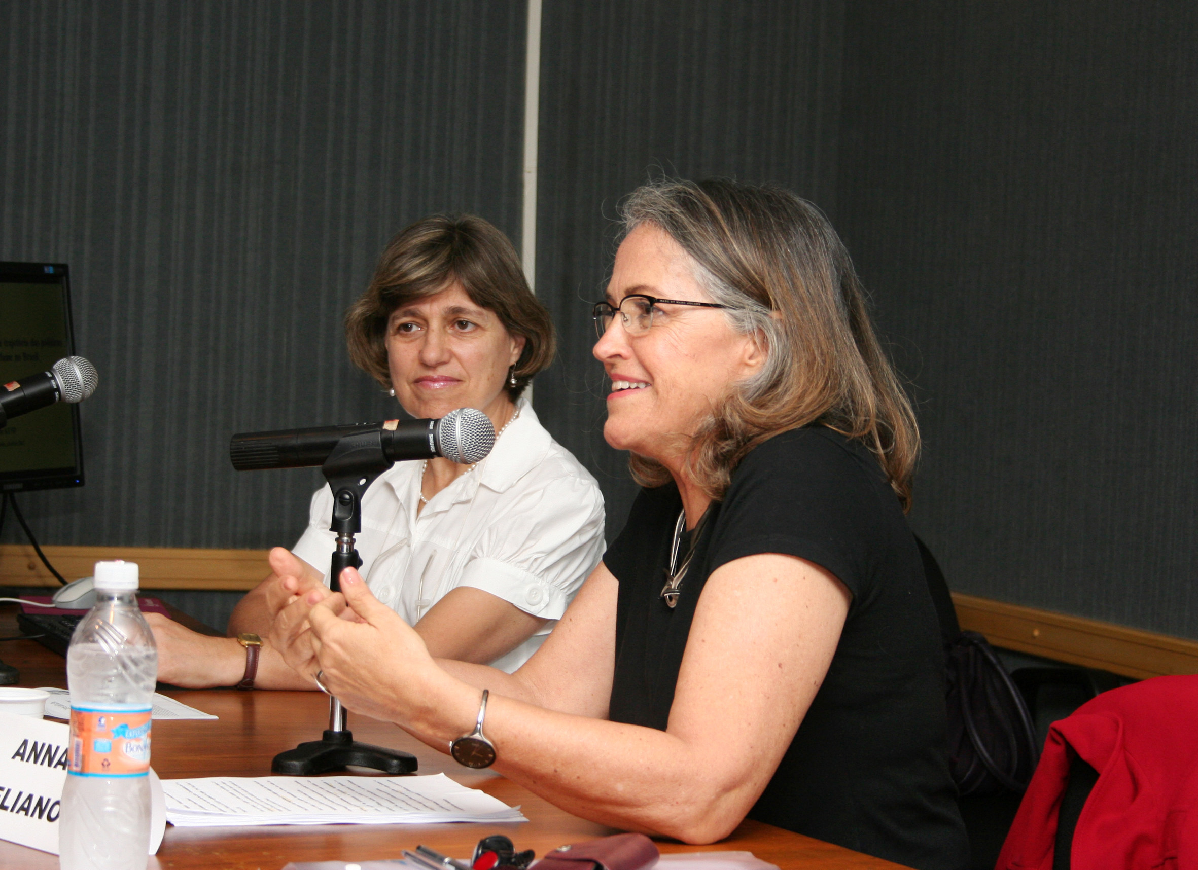 Ana Lydia Sawaya e Anna Peliano