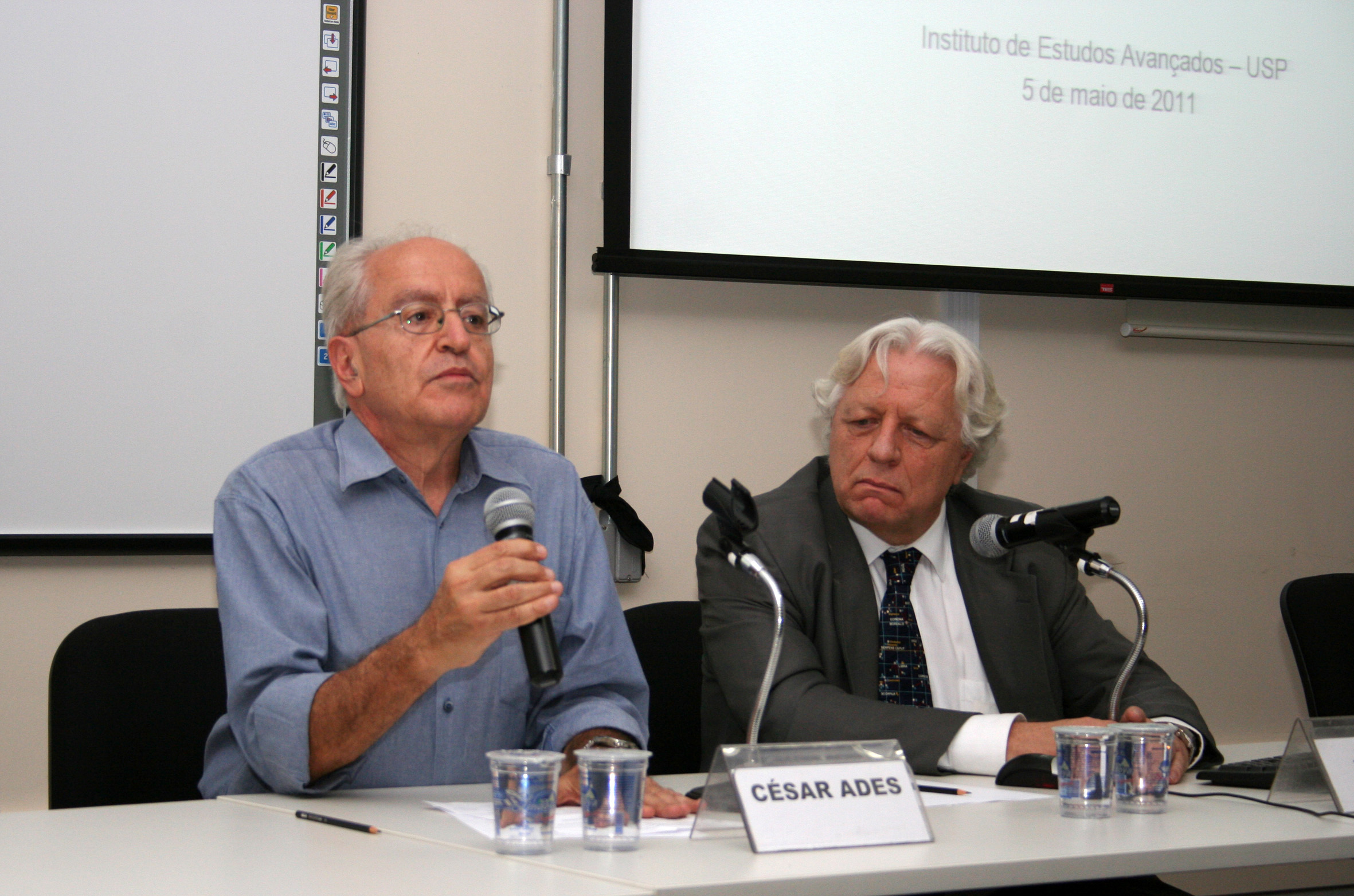 César Ades e João Steiner