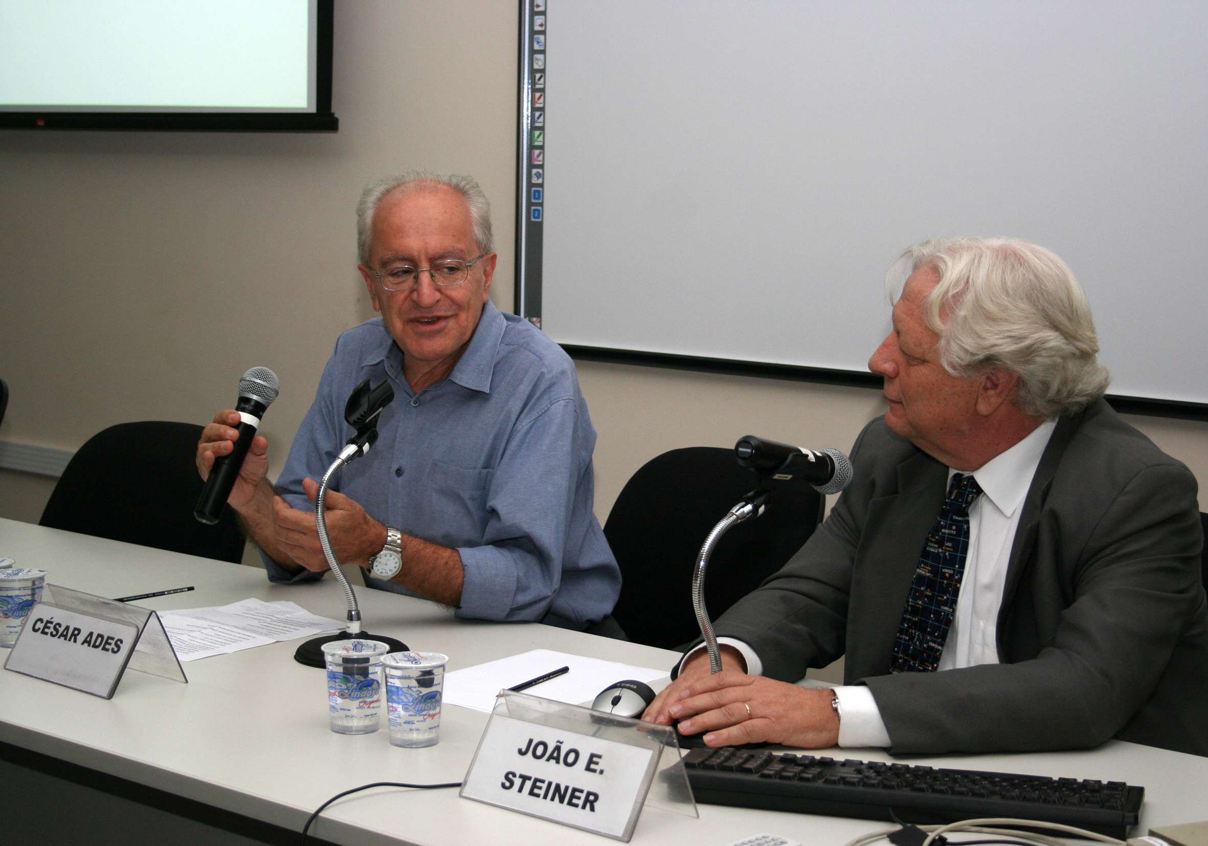 César Ades e João Steiner