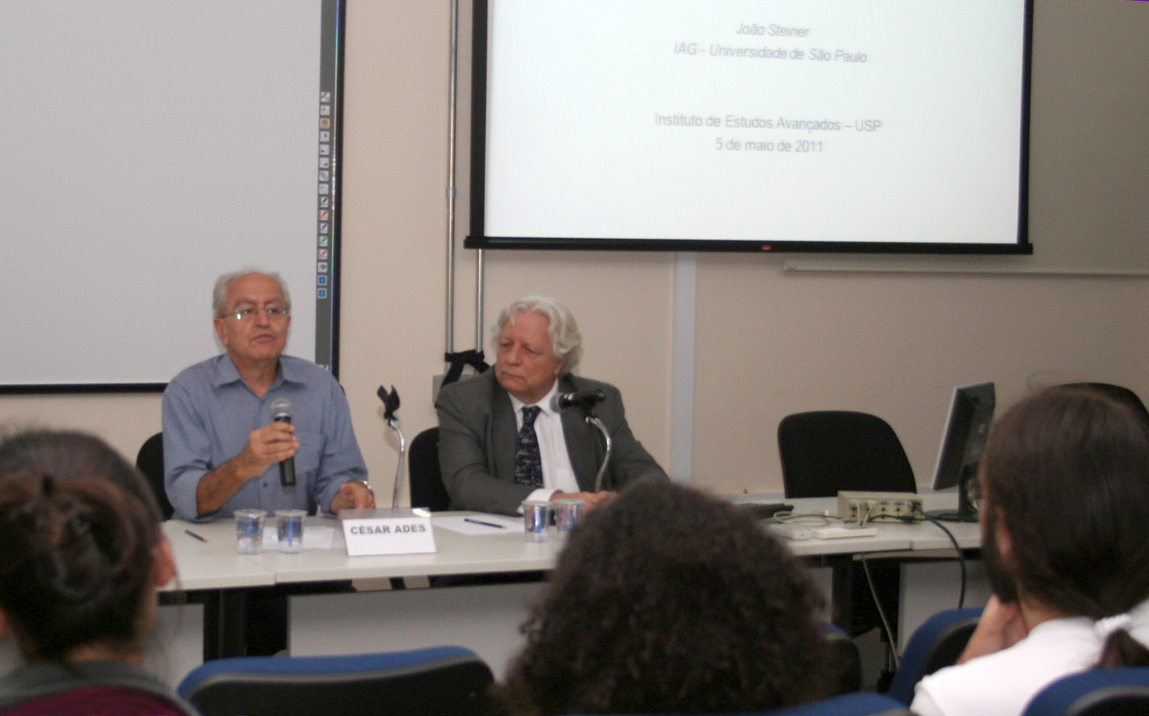 César Ades e João Steiner