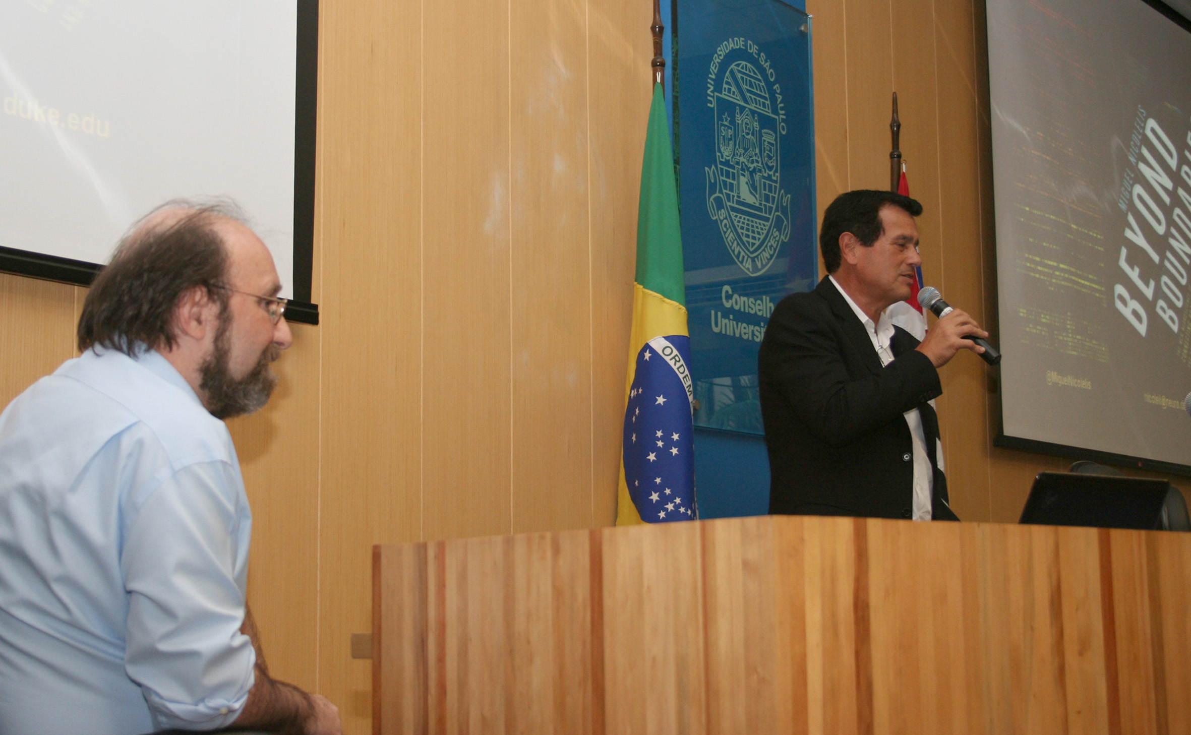 Luiz Roberto Giorgetti de Britto apresenta Miguel Nicolelis