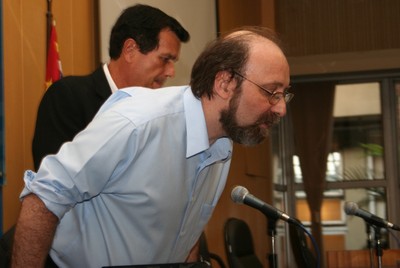 Miguel Nicolelis e Luiz Roberto Giorgetti de Britto