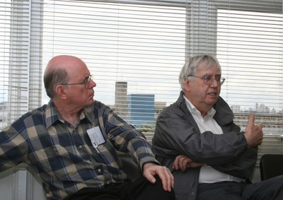 Eliezer Rabinovici e Peter Goddard
